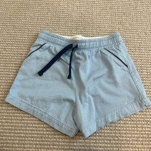 Cadets boys shorts light blue navy trim